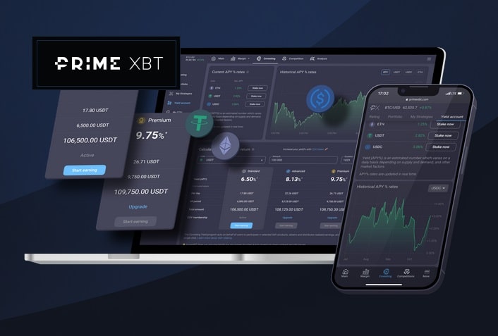 PrimeXBT Broker Kripto Para Dünyasına Adım Atın
